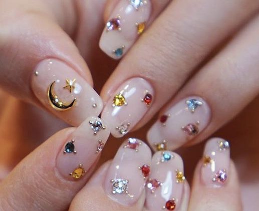 3. Jewel-Encrusted Nails - wide 7